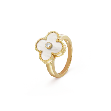 Vintage Alhambra ring 6 colors available